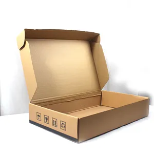 Özelleştirilmiş toptan kahverengi karton kendinden yapışkanlı posta oluklu ambalaj P.O. Kutular gönderi posta kutuları,.
