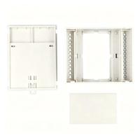 Boîtier électrique sur rail DIN pour montage sur carte PCB, 90*84*57mm, en plastique ABS, boîtiers personnalisés pour instruments électroniques sans fil