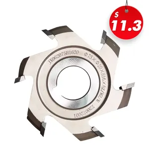 GLWTOOLS Nanxing Edge Banding Spareparts 75x20x16 TCT 6 Teeth Profile Forming Fine Trimming Cutter Knife