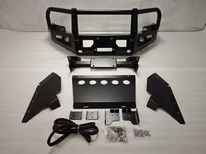 Pare-chocs avant en acier de style sport Marchepieds latéraux Bull Bar Installation facile pour Toyota Hilux <span class=keywords><strong>GR</strong></span> Accessoires d'extérieur Kit de carrosserie de voiture - Product Image 6