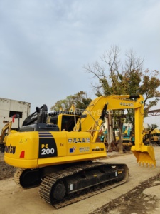 Excavadora Usada Komatsu Pc200 Original de Japón en Venta/Excavadora Komatsu - Product Image 5