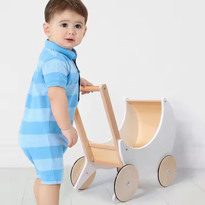 Trotteurs pour bébés en bois de haute qualité avec roues, poussette de rangement anti-chute, Andadores Para Bebés pour enfants, garçons et filles - Product Image 2