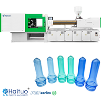 Solution clé en main pour machine de moulage par injection de préformes PET à pompe à vis horizontale de 200 tonnes, économe en énergie, pour l'emballage de préformes de bouteilles