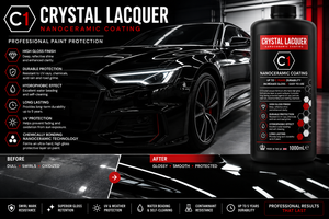 CRYSTAL <b>LACQUER</b> C1 1000ml Car Ceramic Coating High Gloss Hydrophobic Nano Coating for Automotive <b>Paint</b> Protection - Product Image 4