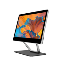 Último diseño 15,6 pulgadas Smart POS Machine WiFi Caja registradora Win-Dows 7/10 Sistema POS Pantalla dual Pantalla táctil Todo en uno POS