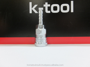 Acoplamientos Rápidos Kohki Hi-Cupla 40SH de Acero/Latón/Acero Inoxidable con Cabeza Hexagonal para Conexión de Línea de Aire de 1/2 Pulgada - Product Image 3