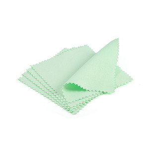 ジュエリークリーニング用スエードシルバー磨き布 金銀ジュエリー磨き効果的なジュエリークリーナー - Product Image 4