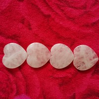 Cristal naturel sculpté amour Rose Quartz Figurine grand coeur en forme de Reiki guérison bureau ornements bricolage décorations vacances artisanat