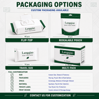 Langqiao – Fabricant OEM de papier toilette personnalisé, vente en gros, en pâte de bois, doux, épais, résistant aux déchirures, écologique et jetable dans les toilettes