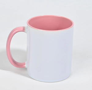 Tazza in Ceramica Fai-da-Te con Interno Colorato, Design Moderno, Ecologica, Adatta al Microonde, Regalo Creativo - Product Image 5