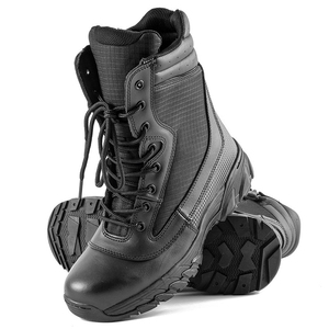 SF8 703 Typoon Tactical <b>Hiking</b> <b>Boots</b> High Top Lace Up Waterproof Outdoor All Seasons Men Suede Tan - Product Image 5
