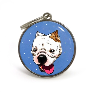 Etiqueta Metálica con Código QR Personalizado GSC 216 888 bytes, Etiqueta RFID NFC para Mascotas, Llavero de Rastreo de Animales - Product Image 6