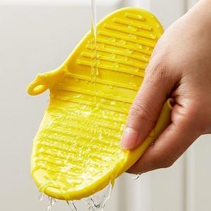 Wholesale Wholesale Customized Food-Grade Silicone Heat-Resistant Eco-Friendly BBQ Cooking <b>Glove</b> Potholder Mini <b>Oven</b> Mitts - Product Image 4