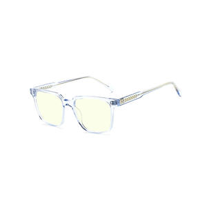 Gafas de Luz Azul TLA Dalas, Montura Transparente de Moda, Lentes Amarillas, Uso en las Cuatro Estaciones - Product Image 4
