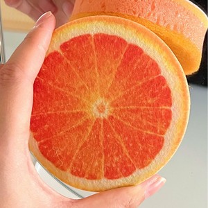 Esponja de Limpieza Baisenjie Divertida y Duradera, Anti-rayaduras, Reutilizable, con Diseño de Frutas, para Lavar Platos, Absorbe del 500% al 750% de Agua - Product Image 4