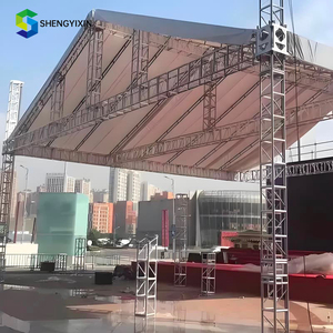 โครงถักอลูมิเนียมสำหรับงานแสดงสินค้า ขนาด 290 มม. F34 พร้อมระบบยก ราคาโรงงาน ท่อหลักขนาด 50*3 - Product Image 4