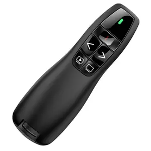 R400 Présentateur sans fil Pointeur laser Présentation Ppt 2.4ghz Rf Sans fil Laser Page Turning Pen Usb Télécommande Souris