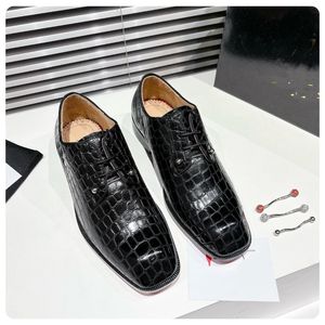 Zapatos Christian Louboutin con Suela Roja |   Zapatos de Vestir de Otoño para Hombre, Estilo Ejecutivo, Punta Cerrada, EVA, Sin Cordones |   Gore-Tex Impermeable de Lujo - Product Image 6