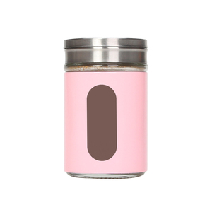 <span class=keywords><strong>Estante</strong></span> giratorio de vidrio para <span class=keywords><strong>condimentos</strong></span>, tarro de especias con tapa de acero, venta directa de fábrica - Product Image 6