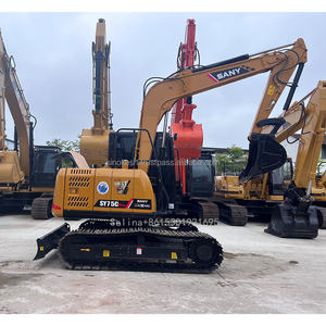 Excavadora usada en buen estado a la venta Excavadora sobre orugas Sany SY75C excavadora de segunda mano - Product Image 1