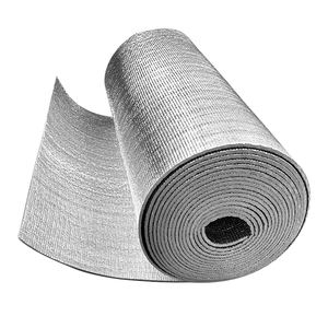 Barrera radiante de aislamiento de núcleo de espuma reflectante ignífuga de alto estándar <span class=keywords><strong>EPE</strong></span>/XPE espuma papel de aluminio de doble cara para construcción - Product Image 6