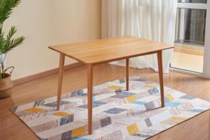 Durable Using Cheap Price Dinning Room <strong>140cm</strong> Wooden Dinning <strong>Table</strong> Oak <strong>Dining</strong> <strong>Table</strong> - Product Image 6