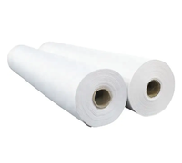 Tissu de drap de lit en satin 100% coton à rayures blanches pour hôtel, rayures de 1 cm/3 cm, léger et respirant, draps de lit écologiques