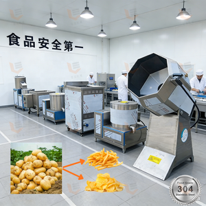 Ligne de production semi-automatique de <span class=keywords><strong>frites</strong></span> et de chips de <span class=keywords><strong>manioc</strong></span> 50-200 kg/h à prix d'usine - Product Image 5