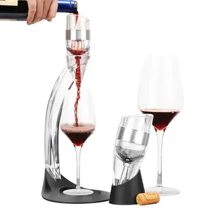 Aireador De Vino TT VeRotwein Be Lufter Aksesori Anggur Decanter Berdiri Di Dalam Botol Aerator Dispenser Penuang Anggur Merah Aerator