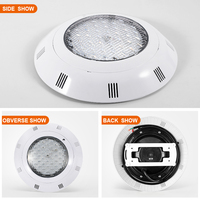 12V AC monté en surface RVB changeant de couleur sous-marine Ip68 étanche lumière de piscine LED