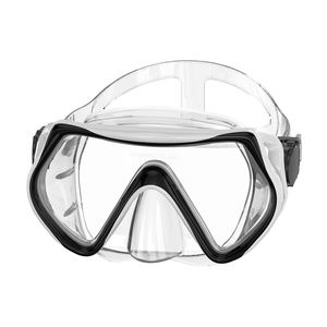 Masques <span class=keywords><strong>de</strong></span> plongée à lentille unique Lunettes <span class=keywords><strong>de</strong></span> plongée en apnée Lunettes <span class=keywords><strong>de</strong></span> plongée en apnée Miroir <span class=keywords><strong>de</strong></span> <span class=keywords><strong>natation</strong></span> Vue HD Verre trempé Protection du nez à grand cadre - Product Image 6