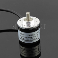 Codificador Rotatorio Incremental PLC, Apto para Fase 400p/r, Eje de 6mm, 5-24V, 12V, Suministro a Granel