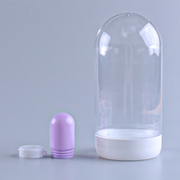 Vente en gros de conception unique, petite mini bouteille de capsules en plastique pour lotion d'essence, poudre libre, cosmétiques