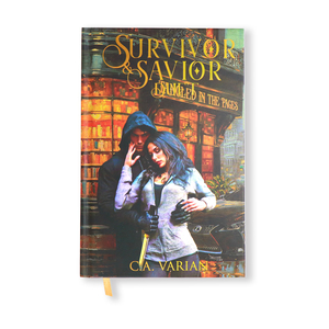 <span class=keywords><strong>Libro</strong></span> de Romance Oscuro de Edición Especial con Páginas Negras e Impresión con Tinta Blanca, Tapa Dura, Cubierta con Lámina Dorada y Bordes Pintados - Product Image 3