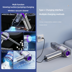 उच्च शक्ति वायरलेस कार वैक्यूम क्लीनर हल्के दो-स्तरीय समायोजन के लिए सक्शन और घर के उपयोग के लिए बैगलेस दो-स्तरीय समायोजन - Product Image 3