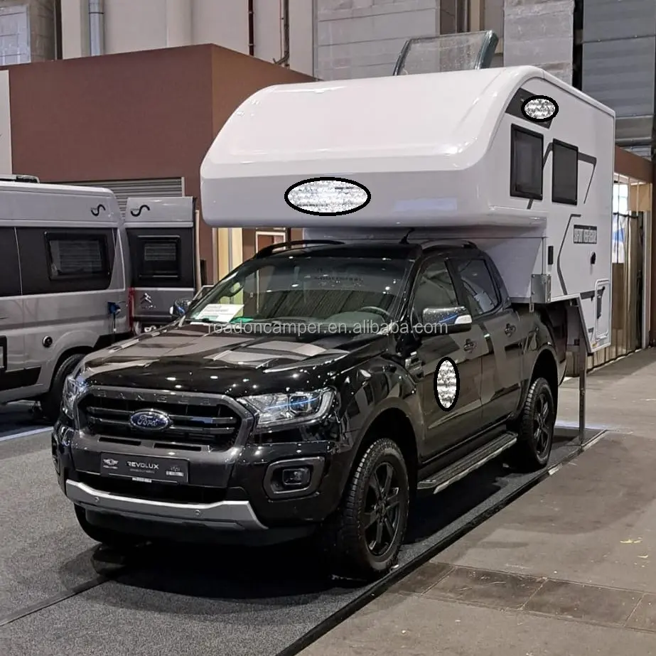 2024 Truck Offroad 4x4 Trailer Camping Tent Overland Caravan Manufacturers HardTop pick up caravan
