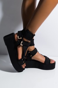 Woman Colorful Platform Shoe Fashion Summer Sandal High Top Color Snake Sandals Womens <strong>Hook</strong> &amp; <strong>Loop</strong> Wedge Heightening Sandal - Product Image 4