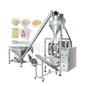 Two Head Shape Bag Small Scale Granular Powder Sachet Custard Powder Round Corner Coffee Pack Fill Machine