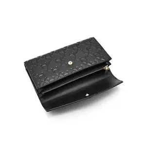 Custom Mens Wallet Genuine Leather Wallets Men Design Business Slim Credit Card Holders Clutch Purse