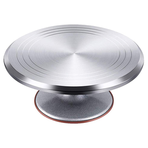 Herramientas para Decorar Pasteles, Base Giratoria de Metal para Pasteles, Soporte Giratorio para Exhibición de Cocina - Product Image 1