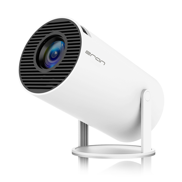 Hy300 White Wifi 6 Ompatibile With Hdmi Tv Stick Memory Stick Laptop 160Ansi 720P Portable Projector