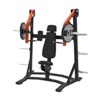 Machine à presser inclinée à charge libre pour salle de sport commerciale – Équipement de musculation pour poitrine, bras et épaules