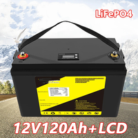 Baterai LiFePO4 12V 90Ah/100Ah untuk RV, Golf Cart, Penggunaan Off-Road/Off-Grid, 10000 Siklus, Tingkat Pengosongan 1C