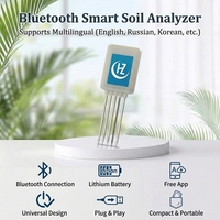 Testeur de sol intelligent 8-en-1 NPK pH EC Humidité Température Fertilité pour l'agriculture en serre