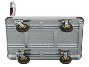 Bergerak Platform tangan truk kereta dorong 360 derajat roda putar kereta dorong <span class=keywords><strong>Dolly</strong></span> 500kg troli tangan - Product Image 3