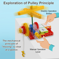 Juego de Construcción Fotoeléctrico STEM para Niños, Juguetes de Entrenamiento de Pensamiento Lógico, Kit de Bloques Electrónicos DIY, Juguete Educativo