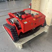 Tondeuse à gazon industrielle sans fil télécommandée 300 kg, largeur de coupe 1000 mm, fonctionnement sécurisé pour parcs, certifiée CE