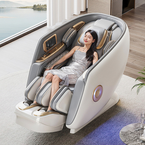 Fauteuil de massage de luxe RENOVACARE PRMC-F01 avec ions oxygène négatifs, double cœur 6D, rail SL et chaleur au graphène - Product Image 2