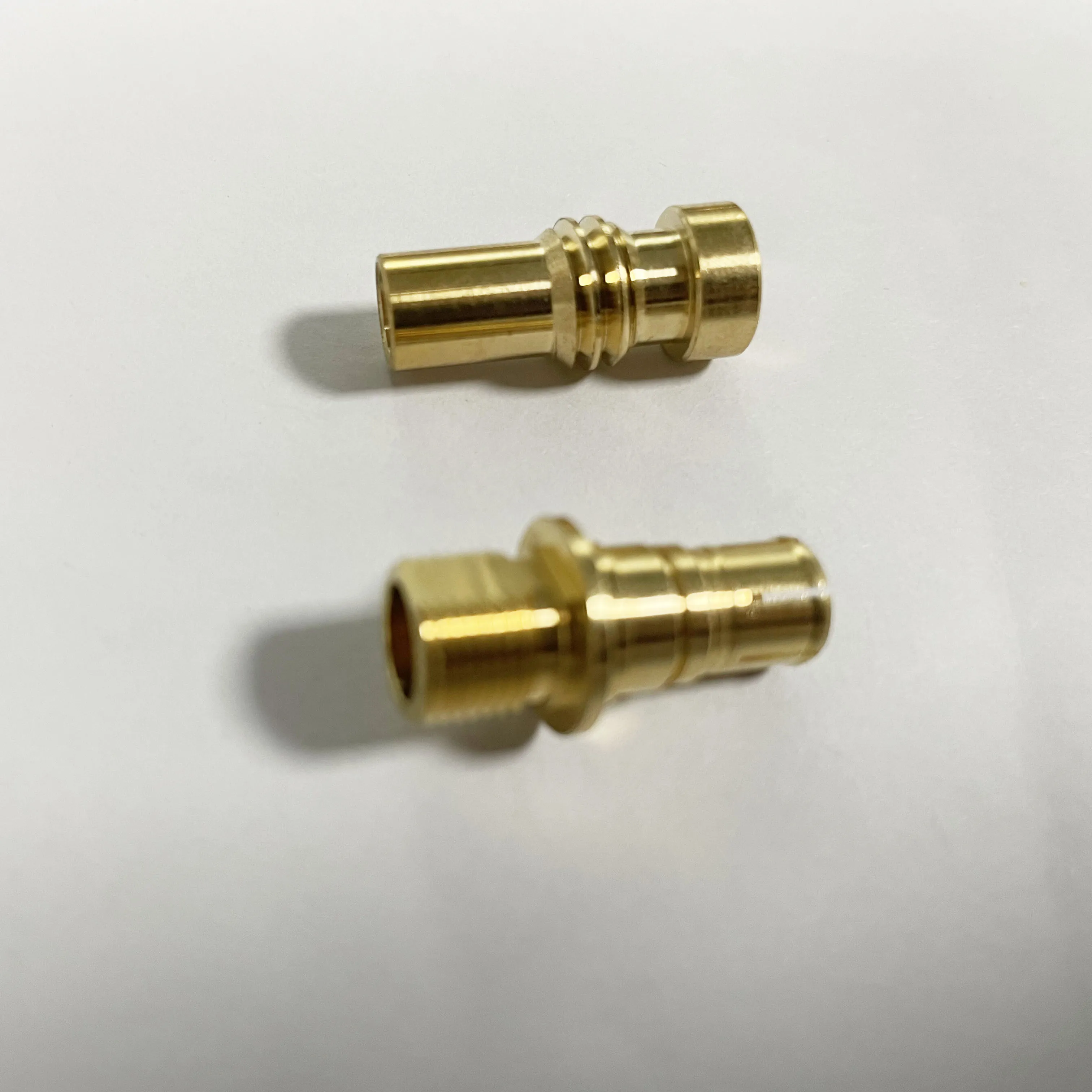 External thread manual hose brass connector fittings pipe garden brass connector Plumbing Pex Fittings
