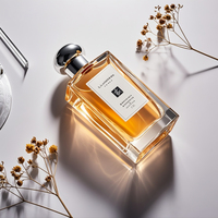 Bouteilles de parfum vides rechargeables en verre de 30ml, 50ml, 100ml, atomiseur avec boîte d'emballage cadeau